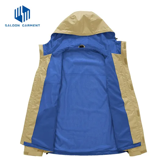 Men's Lightweight Windbreaker Waterproof Outdoor Raincoat Hiking Rain Jacket
