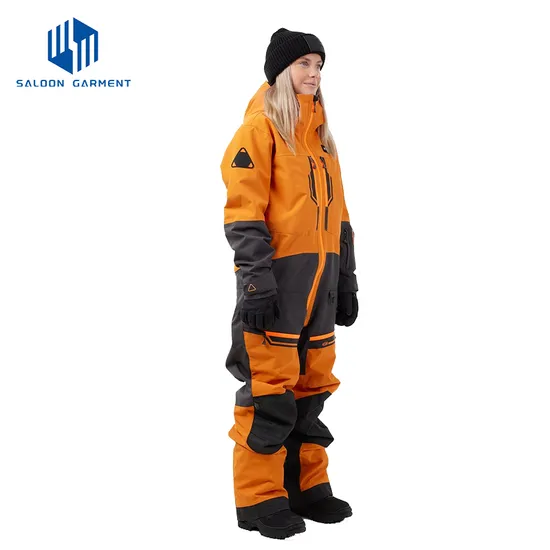 One Pieces Ski Suits Waterproof Winter One Pieces Snowsuits Coveralls for Snow Sports