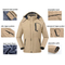 Winter Warm Windproof Windbreaker Mens Thick Big Tall Jacket Coat Outdoor Hooded Parka Plus Size Men's Jacket