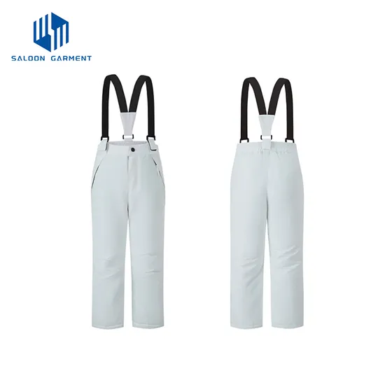 Wholesale Logo Printed Women's Outdoor Snowboard Warm Windproof Waterproof Snow Ski Pants