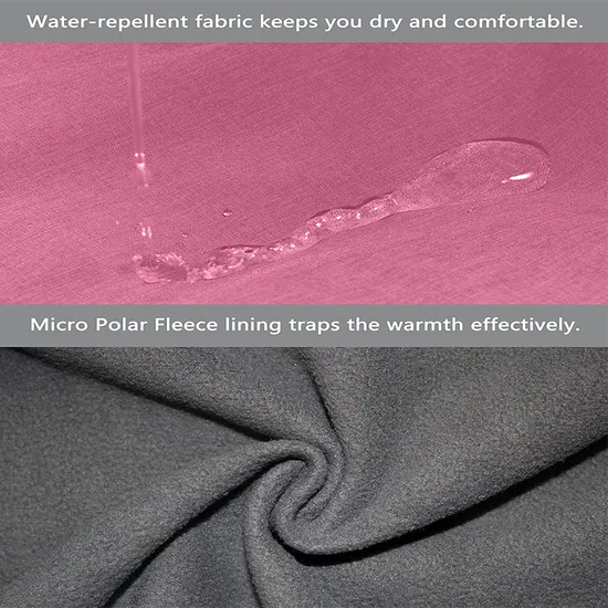 Women Fleece Lined Water Resistant Tactical Softshell Jacket