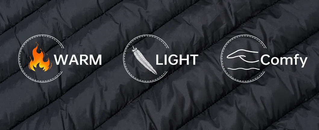 Men's Winter Outerwear Warm Coat Waterproof Windproof Down Puffer Down Jacket