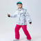 Custom Kids Girls Waterproof Windproof Snowmobile Snow Ski Jacket Snowsuit