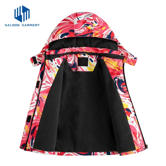 Girls Waterproof Fleece Lined Snowboard Warm Winter Snow Coats Ski Jacket
