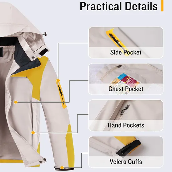 Custom Logo Waterproof Women Fishing Windbreaker Jacket