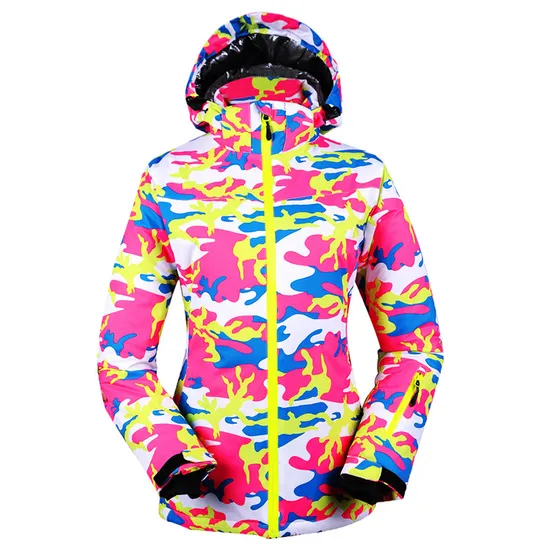 Women High Grade Waterproof Breathable Snow Ski Jacket