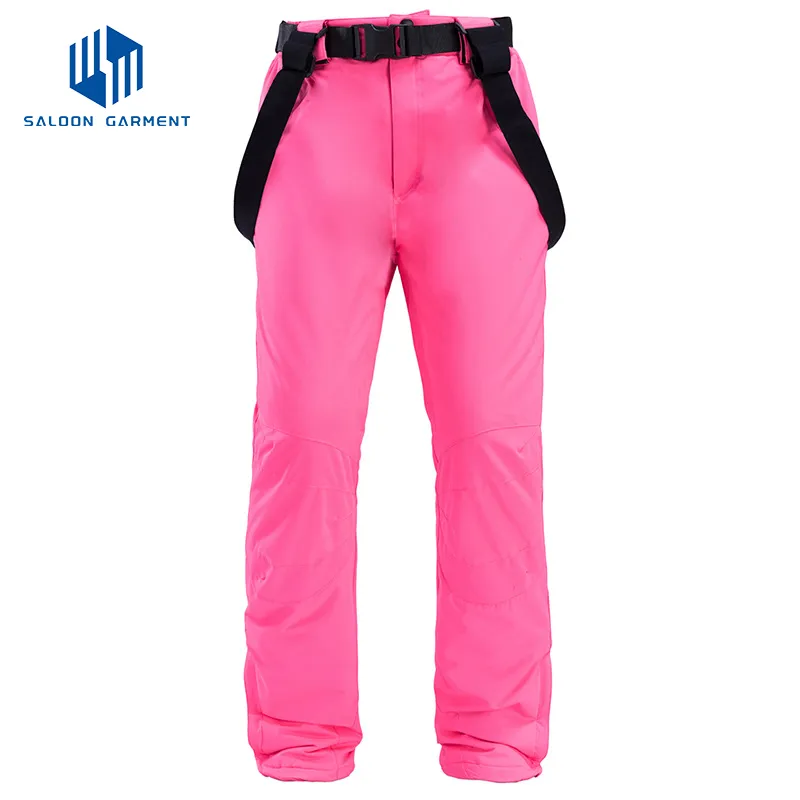 Customized Winter Outdoor Snowboarding Warm Waterproof Snow Ski Pants for Women