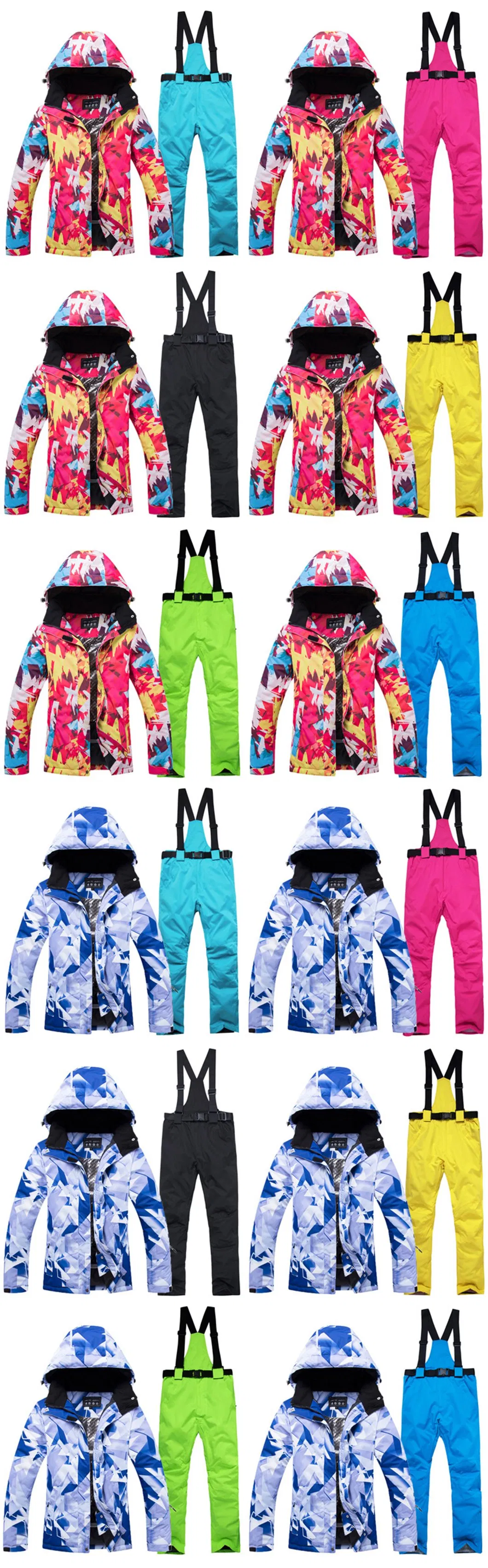 Women Winter Warm Outerwear Waterproof Outdoor Coat Breathable Snowboard Ski Suit