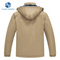 Men's Fleece Lined Water Repellent Outdoor Reflective Coat Softshell Ski Jacket