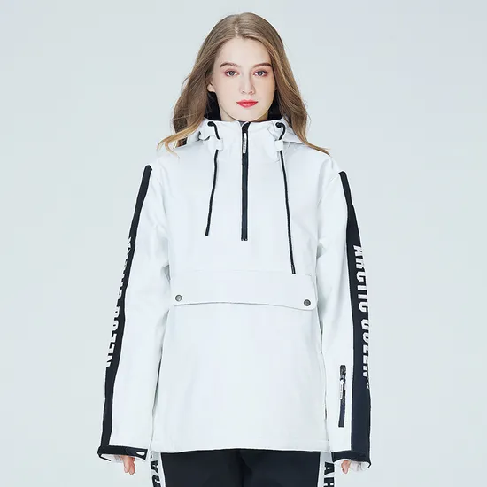 High Quality Women's Custom Waterproof Breathable Winter Outdoor Skiing Jacket