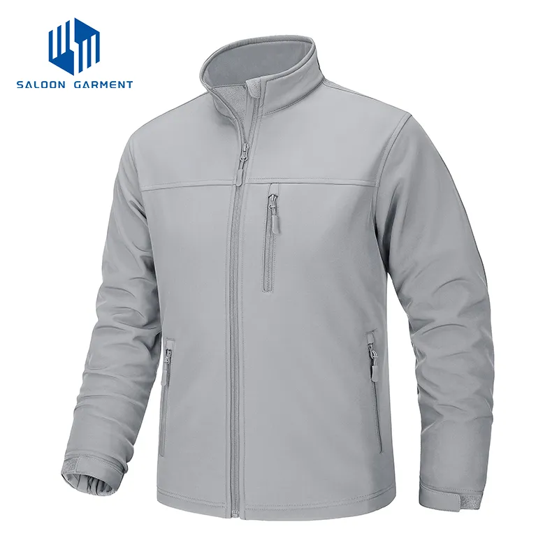 Custom Fleece Lined Winter Outdoor Waterproof Windbreaker Tactical Softshell Jackets