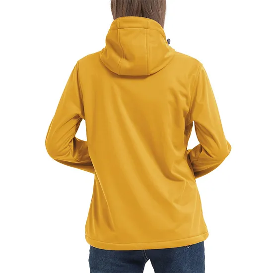 Outdoor Waterproof Coat Fleece Lined Tactical Softshell Jacket for Women