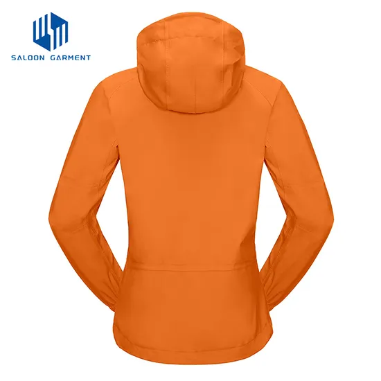 Custom Logo Waterproof Softshell Windbreaker Jacket for Outdoor Adventures
