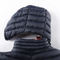 Wholesale Men's Custom Logo Nylon Winter Padded Warm Quilted Jacket