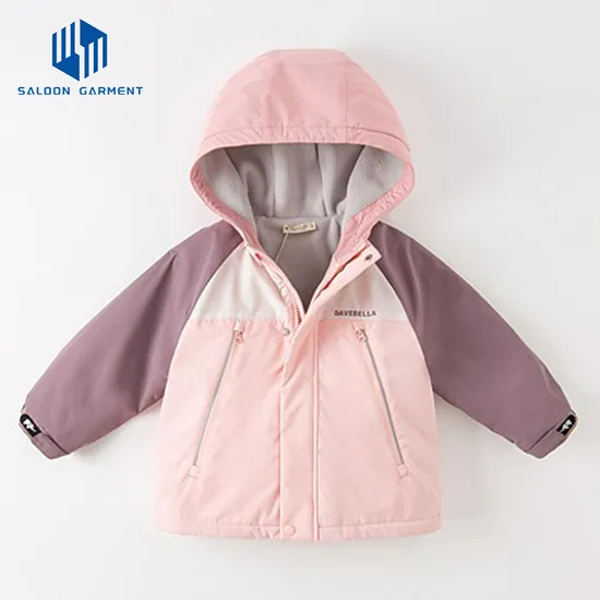 OEM Kids Winter Warm Cotton Clothing Hooded Children Jackets Boy Outwears Clothes Padded Coat