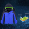 Factory Price Child Outdoor Long Sleeve Full Zip Windbreaker Fleece Lining Jacket