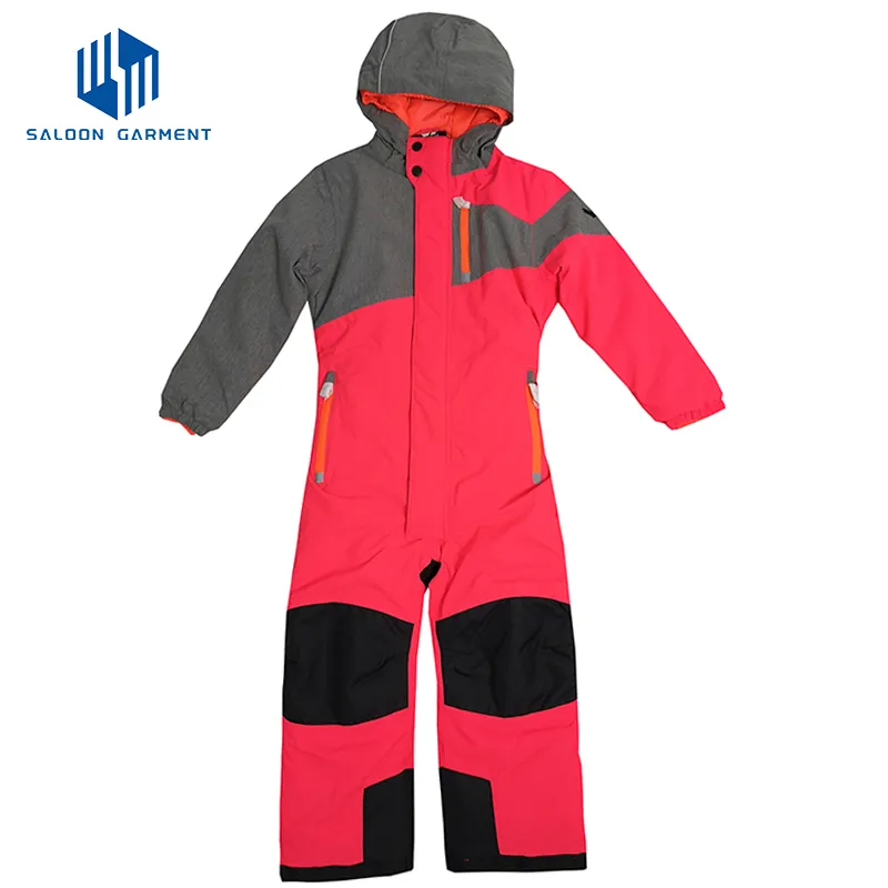 Custom Printing Insulated Snow Warm Waterproof Ski Snowboard Overalls High Quality Winter Outdoor Sports Jumpsuit Snowsuit