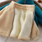 Factory Price Lamb Plush Kids Jacket Boy Winter Fleece High Quality Round Collar Double Zipper Coat