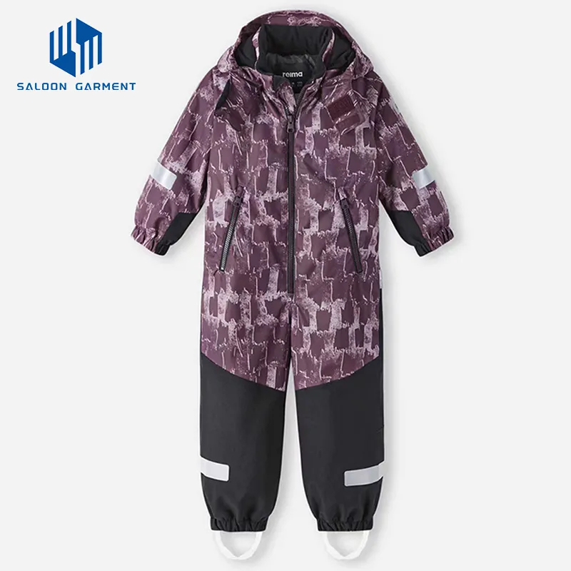 Stylish Winter Ski Suit for Kids - Waterproof &amp; Warm