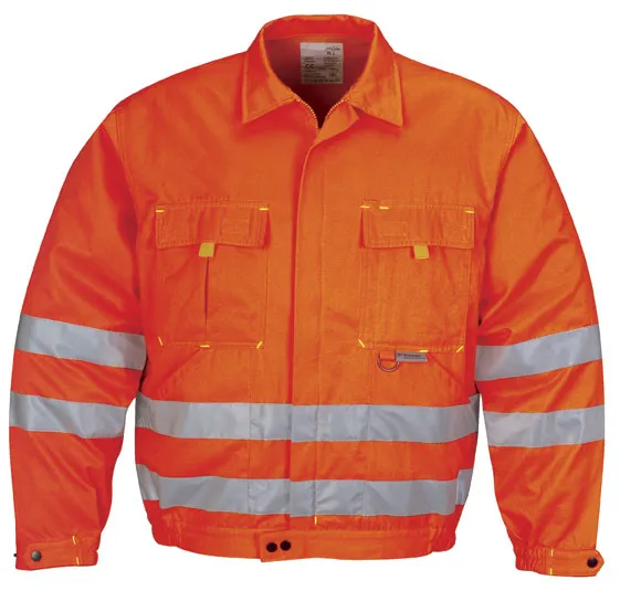Men's Hivis Workwear Jacket with Reflective Tape En20471 Jacket