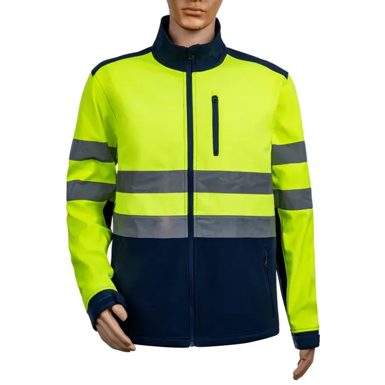 Hivis Softshell Jacket and Trousers Work Protective Hivis Suit for Waterproof Jacket