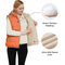 Women's Outerwear Casual Quilted Hooded Fleece Padded Sleeveless Jacket Vest