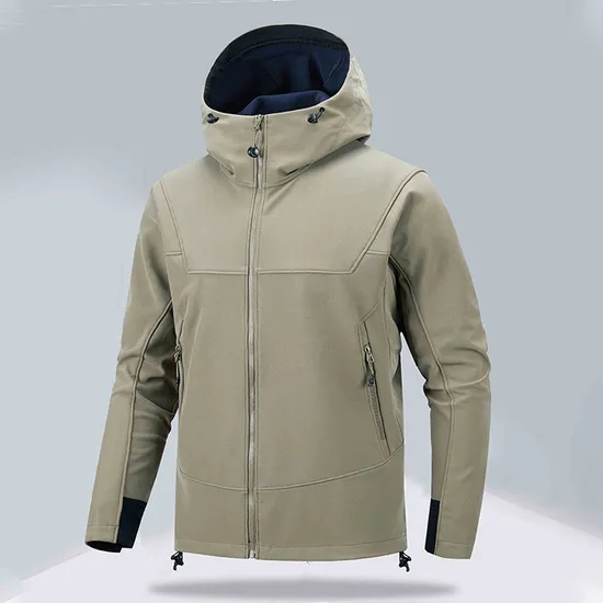 Customized Logo Unisex Soft Shell Hiking and Mountaineering Breathable Waterproof Windproof Jacket