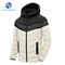 Customized Men's Winter High Warmth Fleece Lining Puffer Hooded Jackets