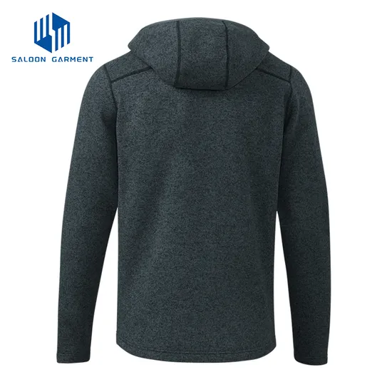 Factory Custom Men's Casual Outdoor Coat Windproof Water Resistant Soft Shell Fleece Jacket for Spring and Autumn