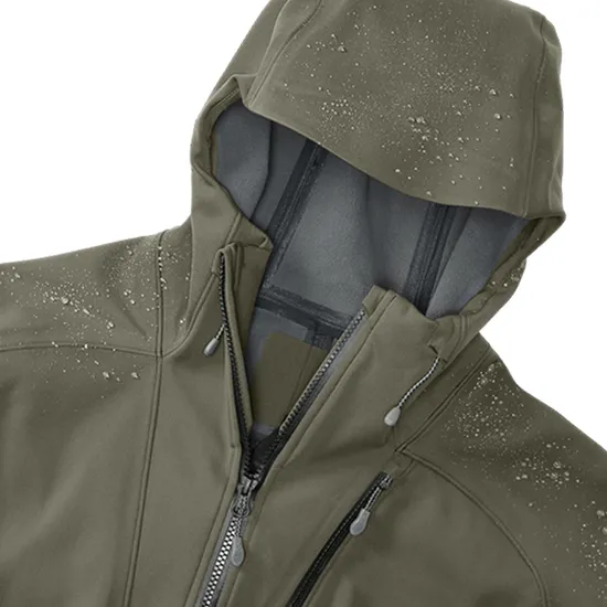 High Quality Men's Winter Outdoor Camping Waterproof 3 Layer Fabric for Jacket