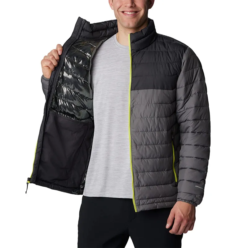 Customized Outdoor Water Resistant Warm Windproof Winter Quilted Graphene Jacket
