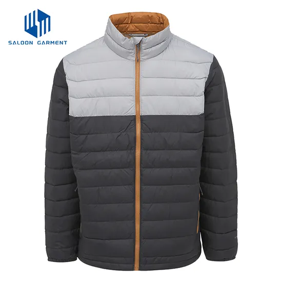 New Arrival Custom Logo Outdoor Men Water Resistant Warm Padded Winter Graphene Jacket