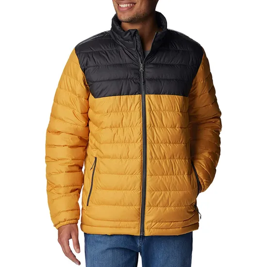 Custom Logo Windproof Nylon Graphene with Hood Running Outdoor Winter Warm Padded Quilted Graphene Jacket