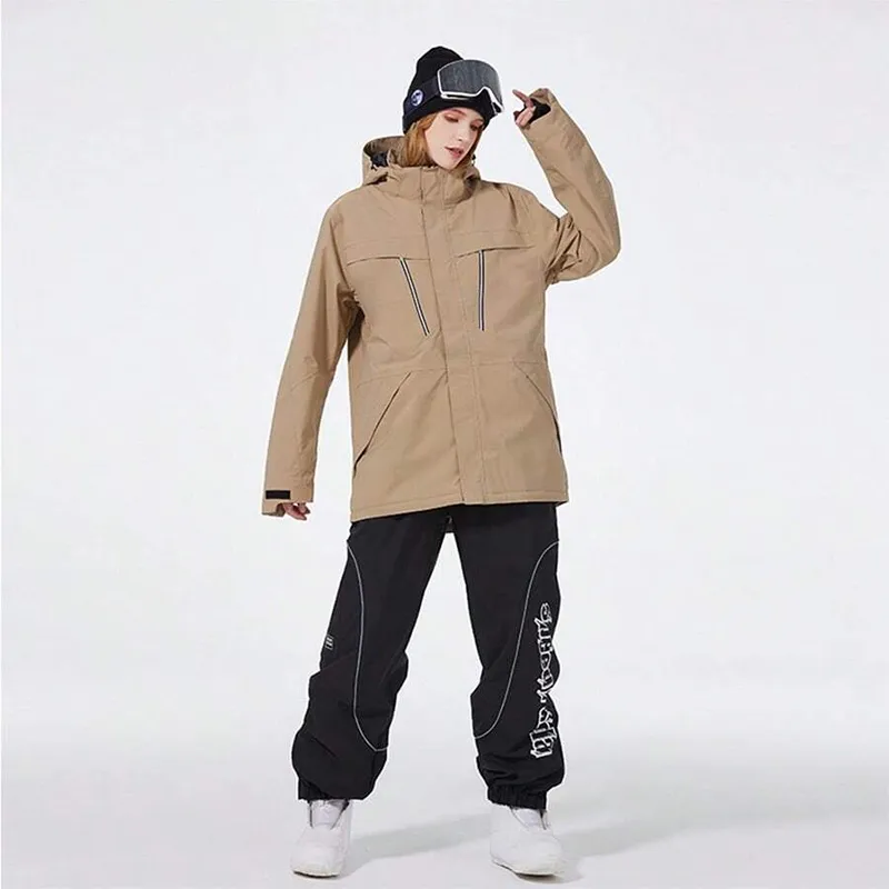 Best Selling Premium Quality Women's Outdoor Winter Thermal Insulated Waterproof Breathable Windproof Durable Ski Jacket