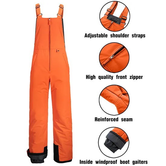 Winter Outdoor Waterproof Snow Trousers Snowboard Pants Men's Skiing Overalls
