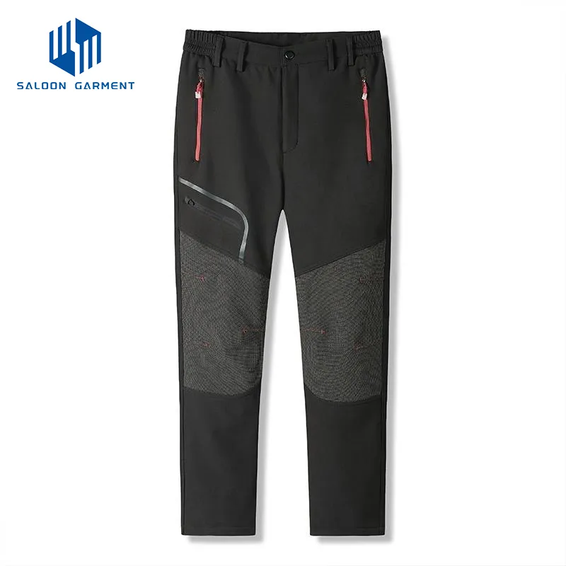 Outdoor Pants Windproof Waterproof Hiking Plush Thickened Pants Trousers
