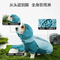 All-Inclusive Contrast-Colored Corgi Raincoat for Small and Medium-Sized Dogs