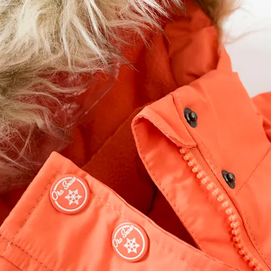 Kids' Windbreaker Waterproof Jacket Outdoor Children Winter Sport Padding Coat
