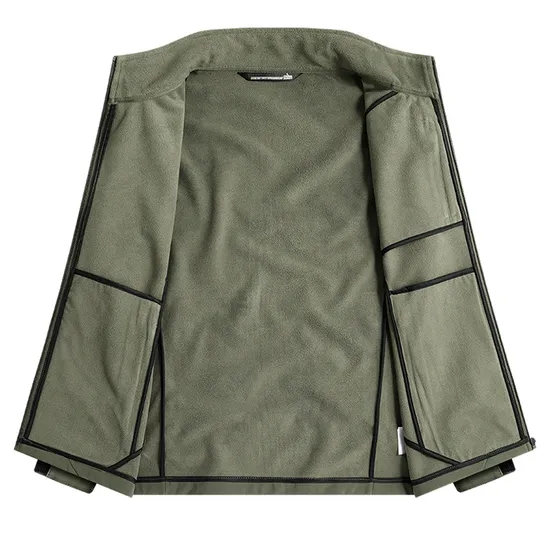 Men's Winter Tactical Jackets Lightweight Water Resistant Fleece Lined Softshell Jacket