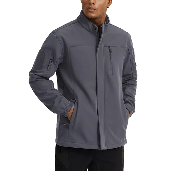 Men's Fleece Casual Warm Winter Tactical Softshell Jacket
