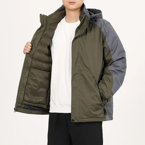 Men's Outdoor Winter Warm Thick Coat Windbreaker Snow Ski Clothing