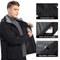 Men's Waterproof Winter Snow Inner Warm Fleece Coat Hooded 3-in-1 Ski Jacket