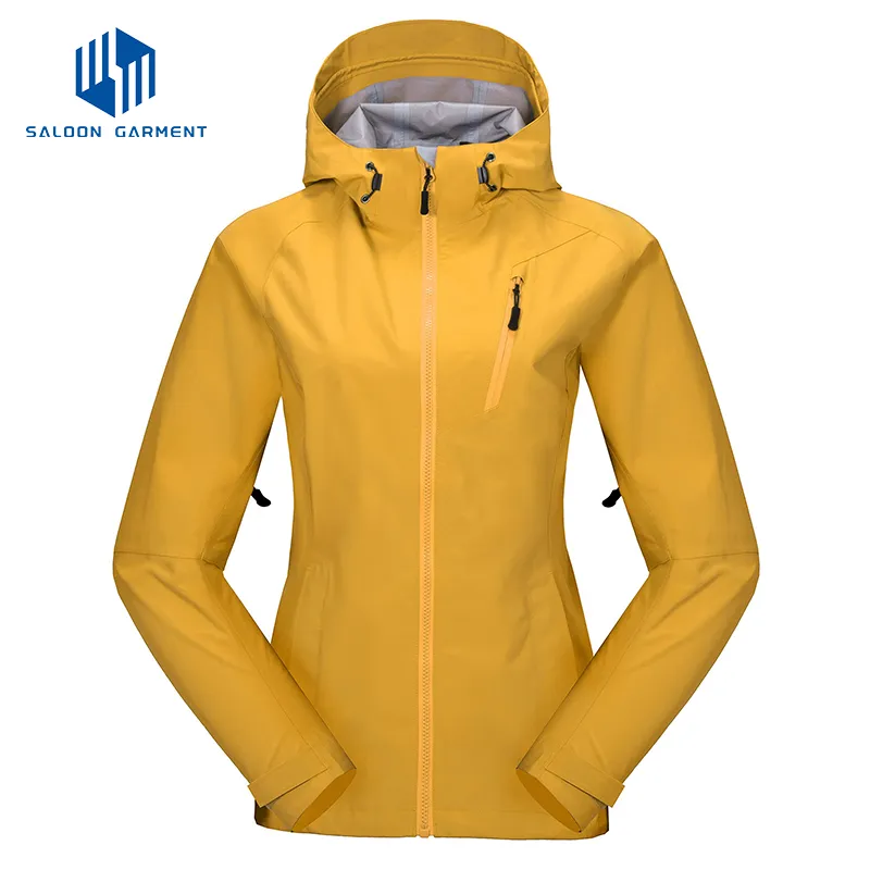 2.5 Layer Fabric High Quality Custom Waterproof Outdoor Racing Windbreaker Jacket