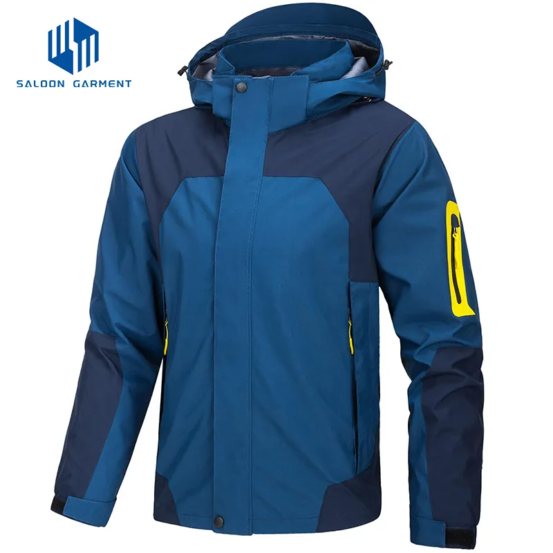 Custom Men OEM ODM Outdoor Waterproof Lightweight Windbreaker Jackets with Logo