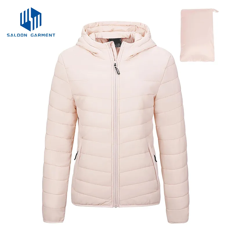 Women Outdoor Winter Outer Wear Packable Down Puffer Down Jacket