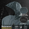 Men's Waterproof Breathable Raincoat Softshell Windbreaker Rain Jacket