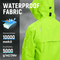 Mens Hooded Waterproof Raincoat Windproof Rain Jacket