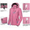 Women Fleece Lined Water Resistant Tactical Softshell Jacket