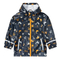 Kids Outdoor Play Waterproof Trousers PU Rain Jacket Raincoat with Under Boots Straps