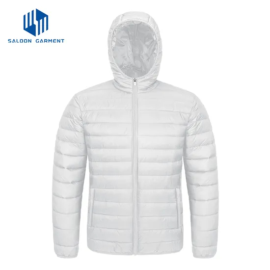 Men's Lightweight Warm Winter Coat Water Repellent Windproof Insulated Puffer Down Jacket
